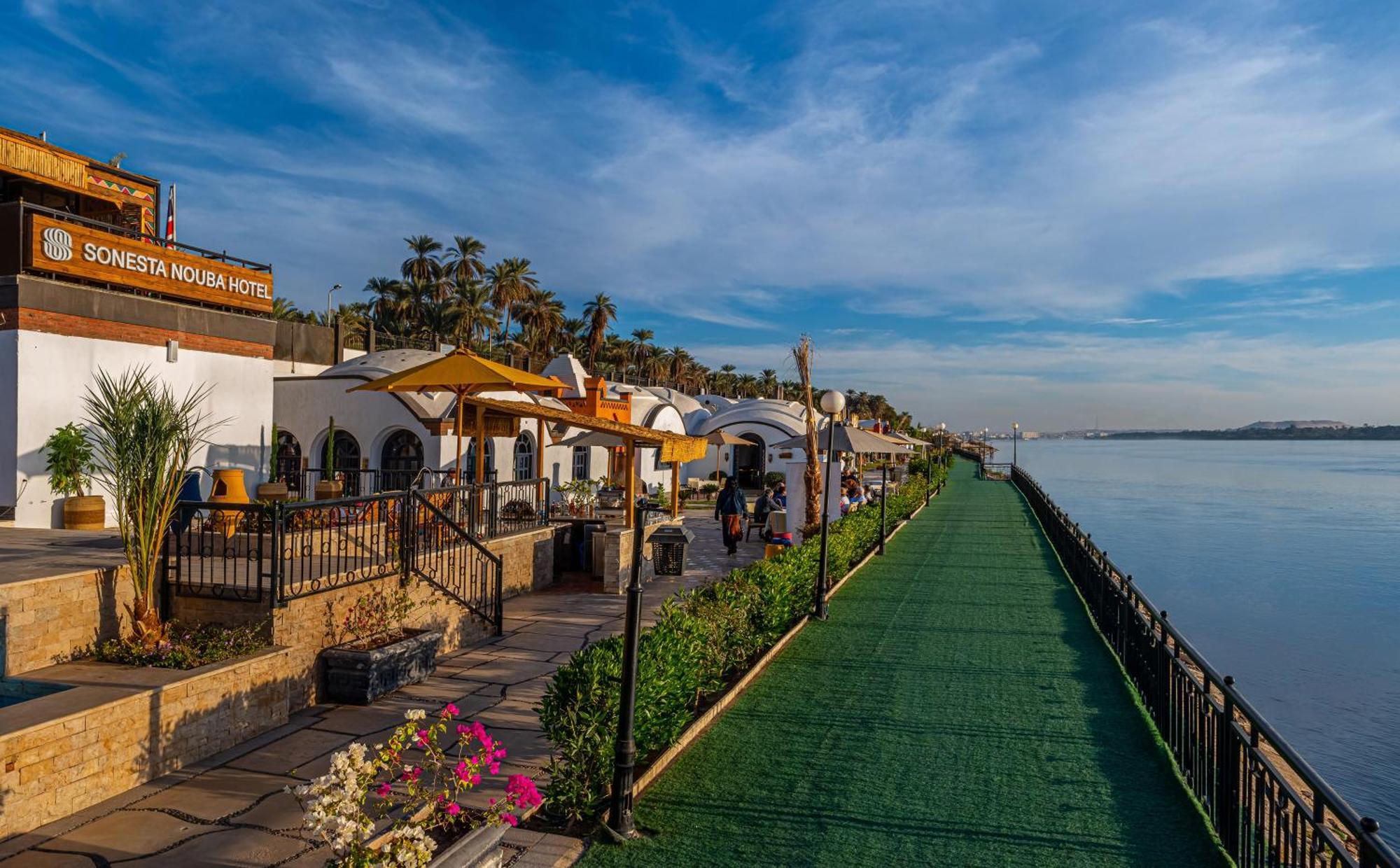 Sonesta Nouba Hotel Aswan Bagian luar foto